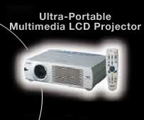 Ultra-Portable Multimedia LCD Projecter